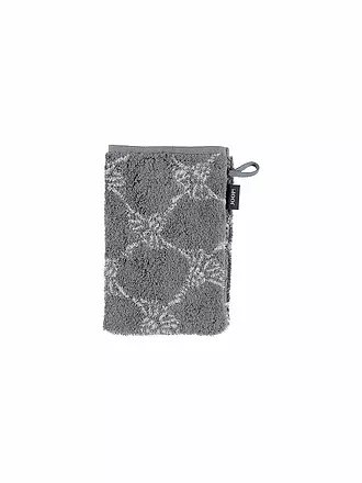 JOOP | Waschhandschuh Cornflower 16x22cm  Anthrazit | 